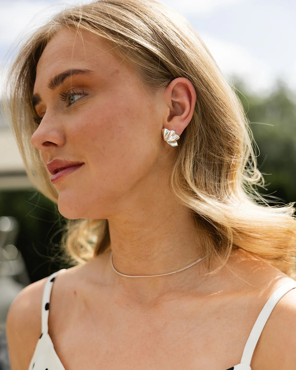 Caterina Earrings Silver - Secrets By B