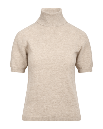 Mertina SS Turtleneck Light Sand - Urban Pioneers