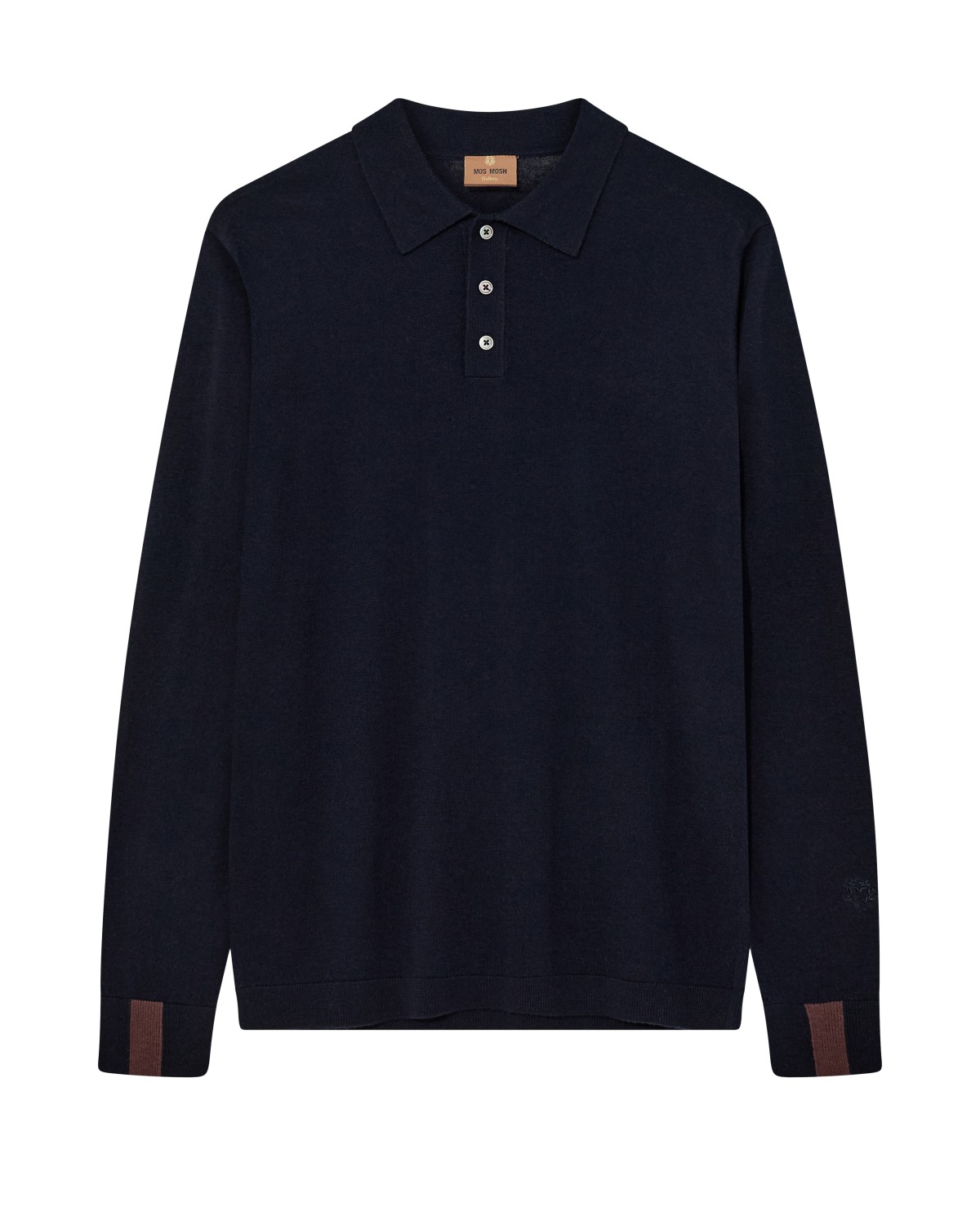 Adam Soft Polo Knit Mavy - Mos Mosh