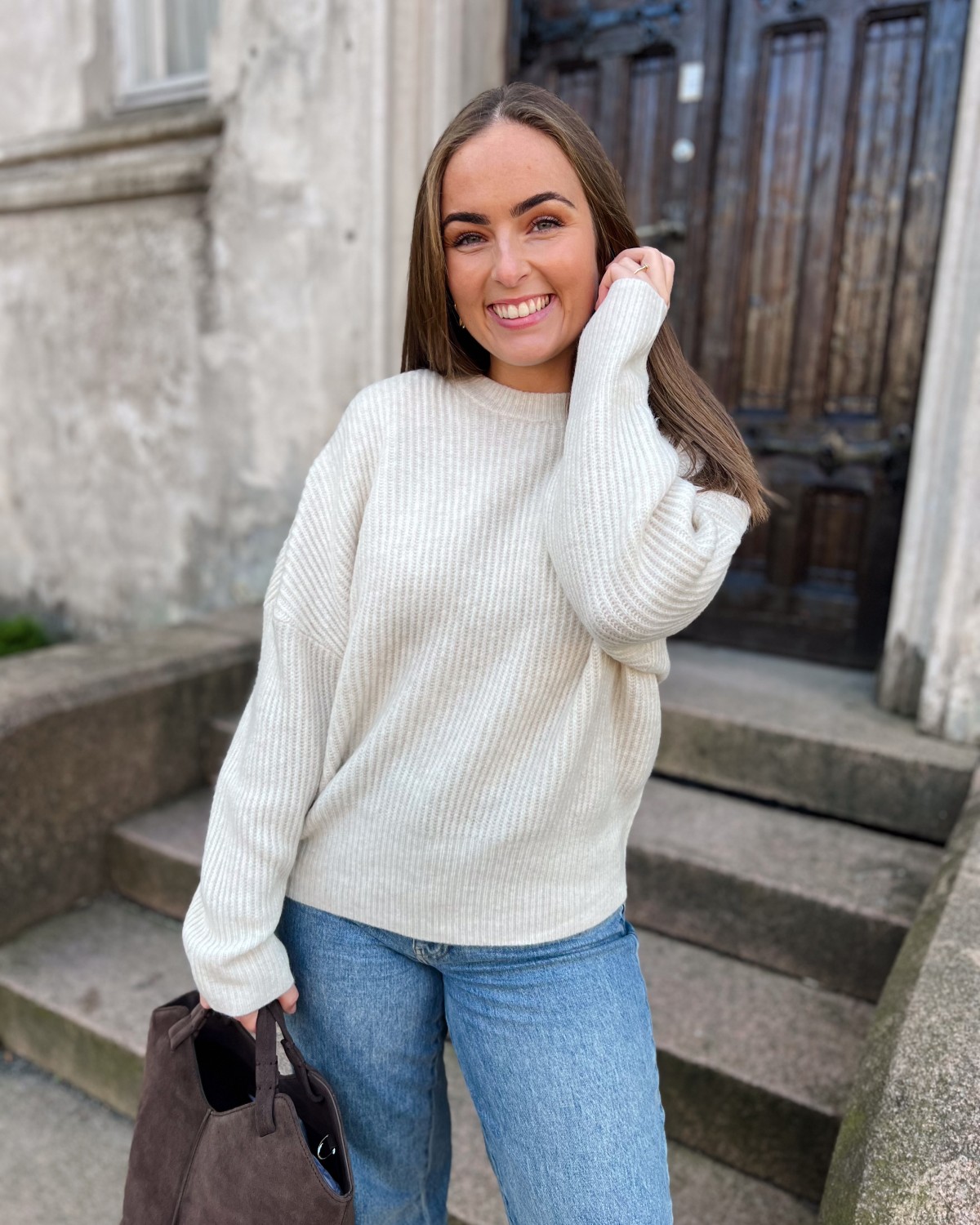 Gillian Knit Sugar Melange - MbyM