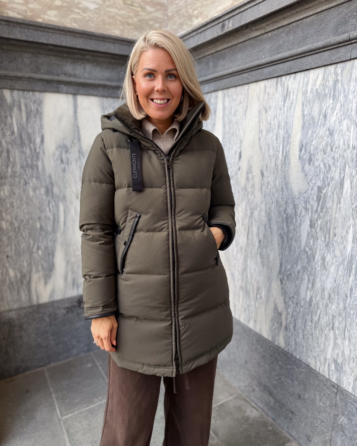 Cully Parka Green - Clermonte