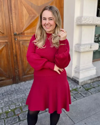 Yasfonny Knit Pullover Tibetan Red - Yas