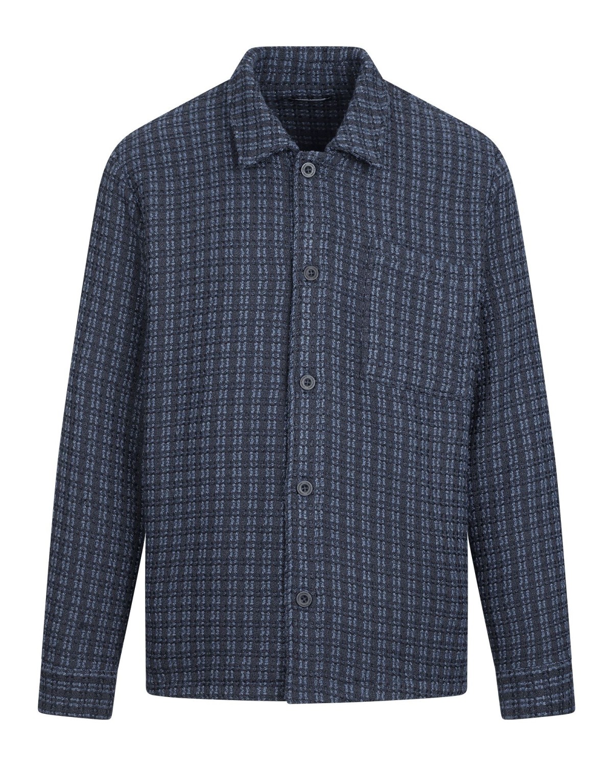 Theon Overshirt Black/Blue - Urban Pioneers