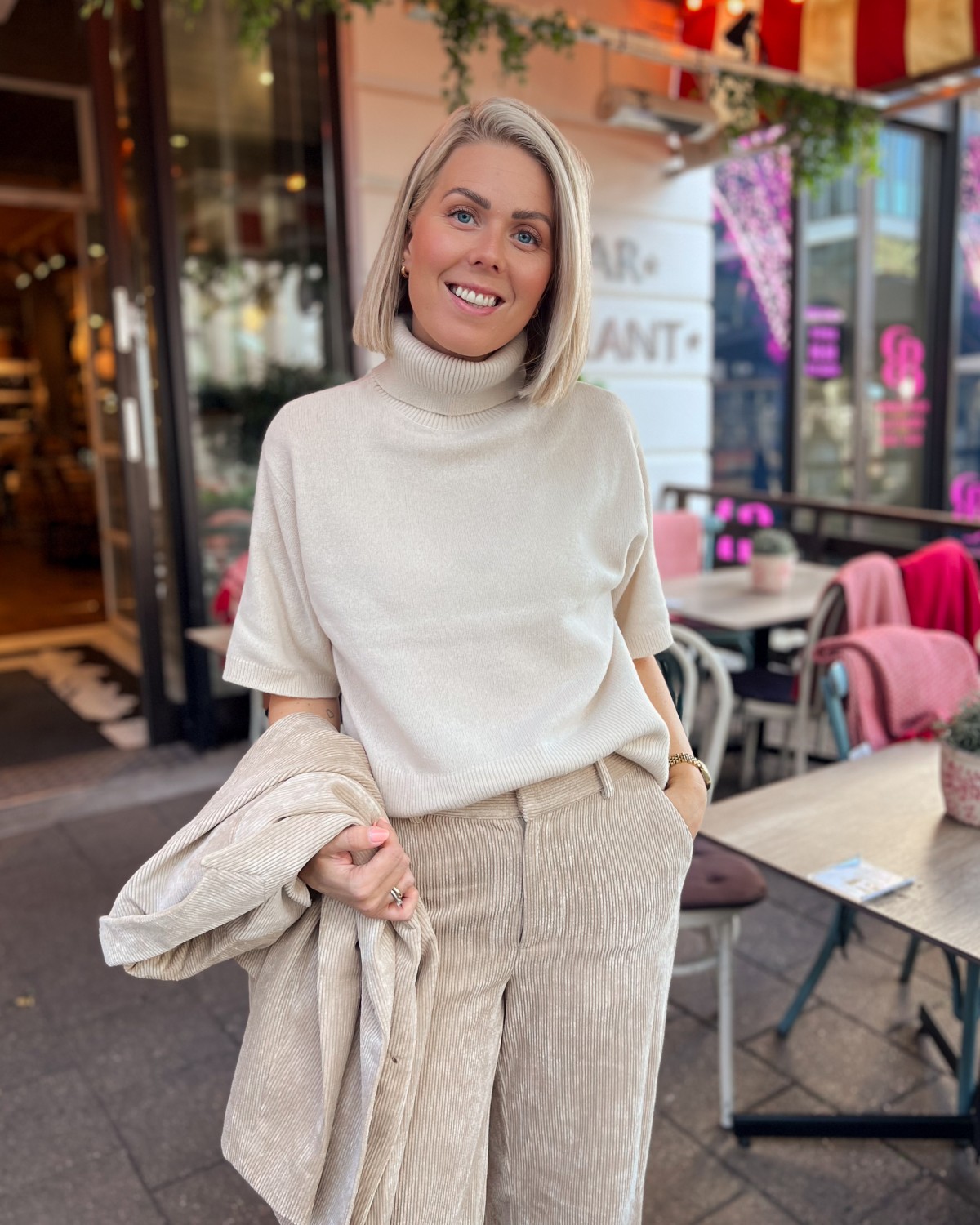 Yasemila Knit Sandshell - YAS