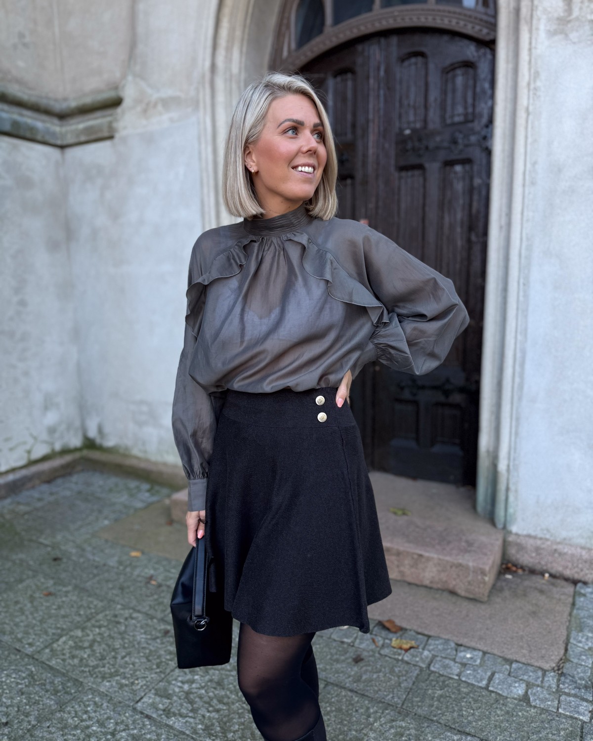 Flizan Skirt Dark Brown - Urban Pioneers