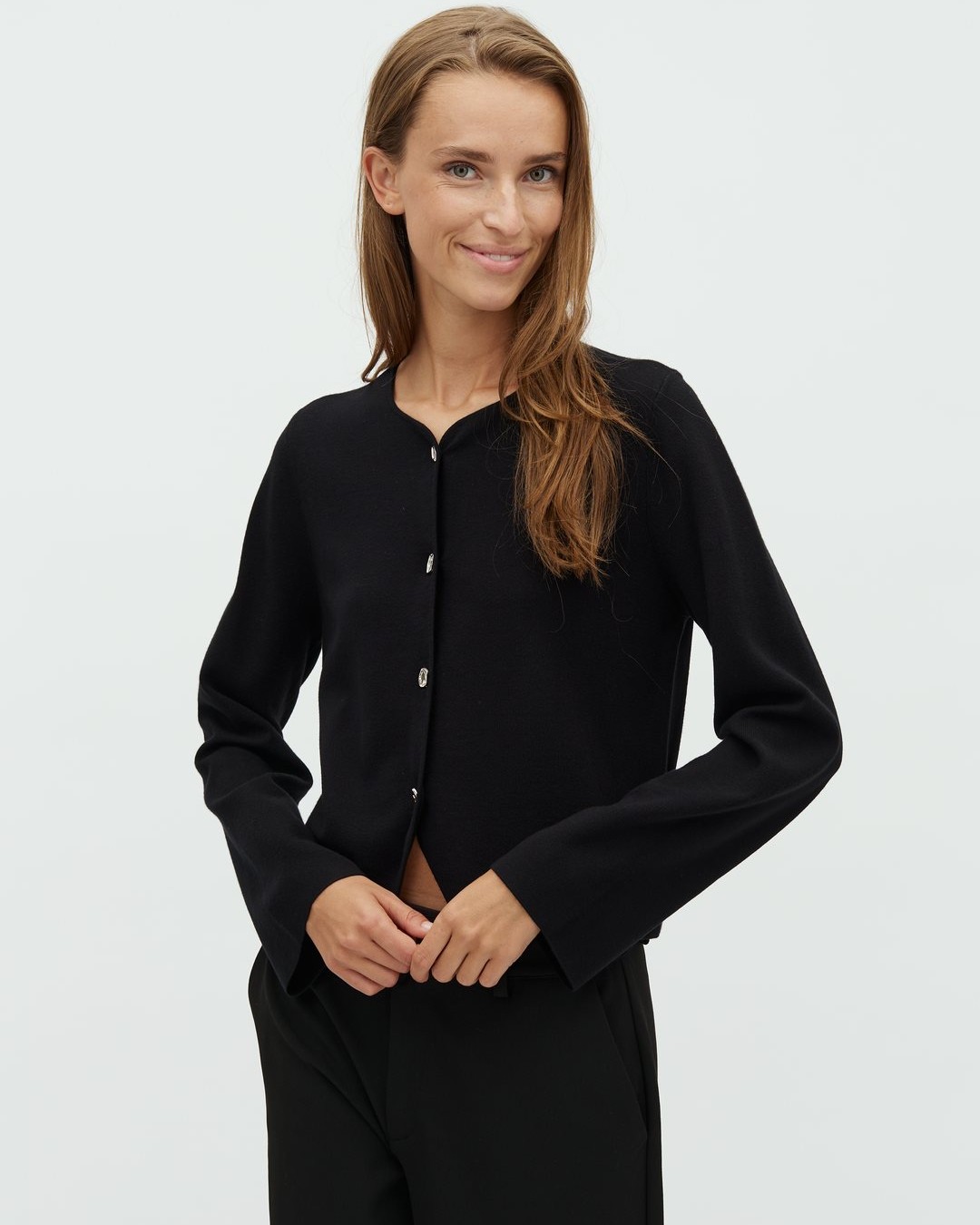 Salina Cardigan Black - Mbym