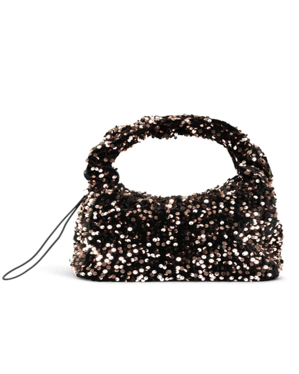 Anne Sequins Bag Brown - Sui ava