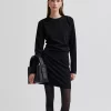 Koa Short Dress Black - Second Female
