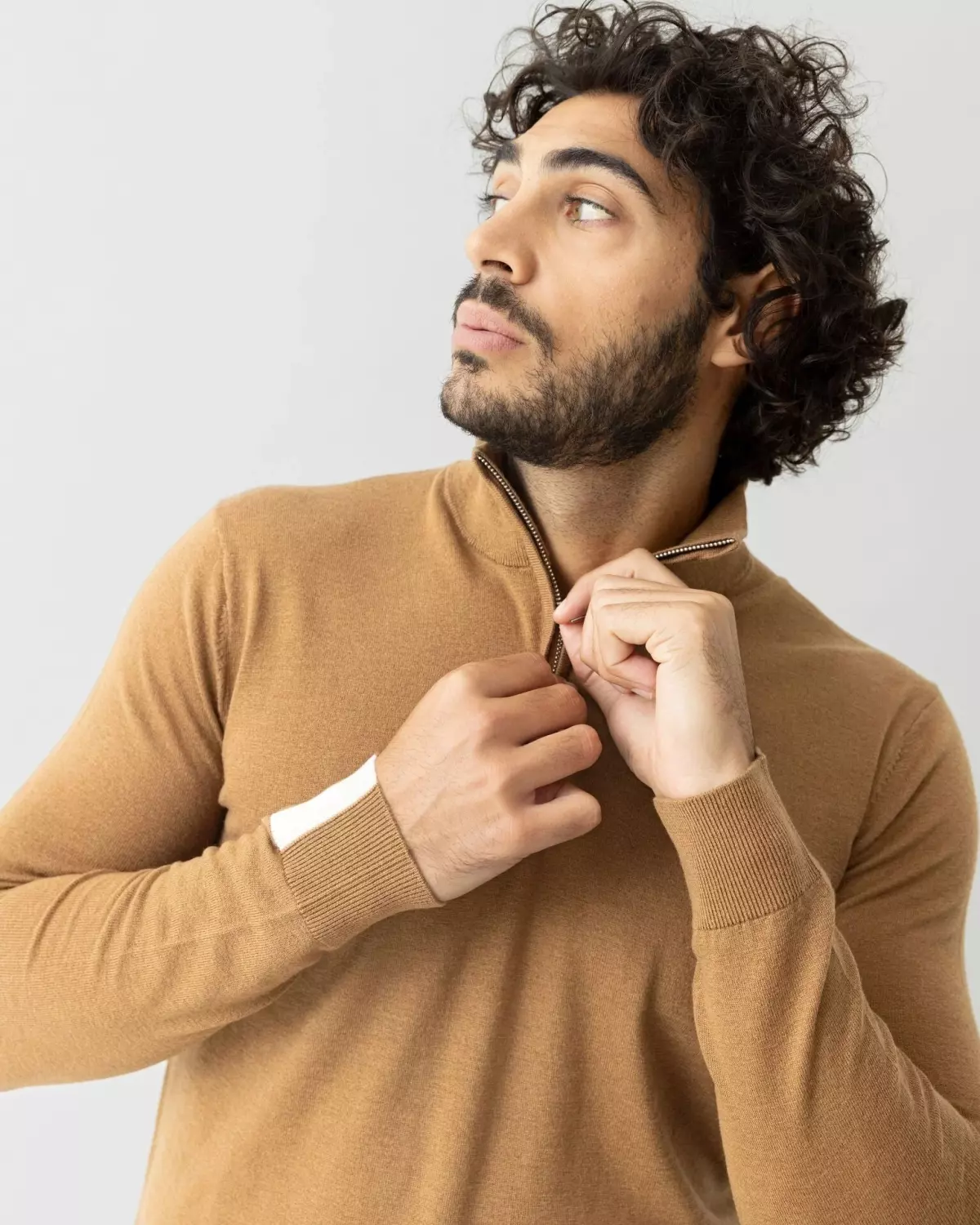 Adam Soft Zip TN Knit Toasted Coconut - Mos Mosh