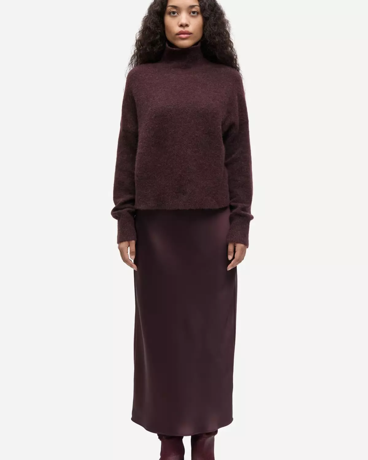 Saagneta Skirt Fudge - Samsøe Samsøe