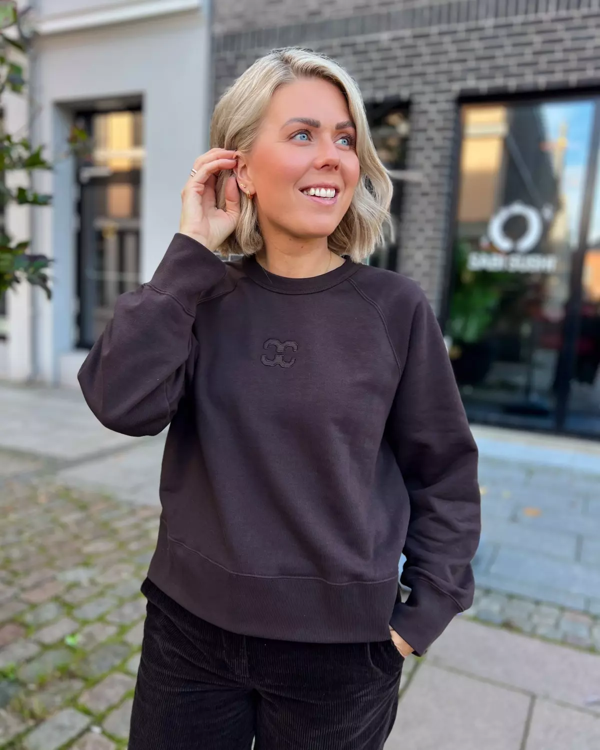 Eris Emb Sweat - Co`Couture