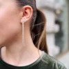 Cupchain Waterfall Drop Earrings - Orelia