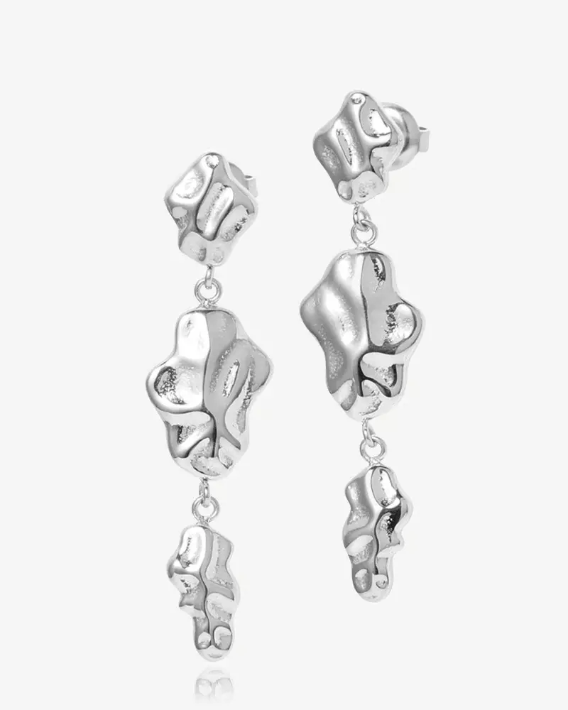 Aria Earrings Steel Plated - Sistie