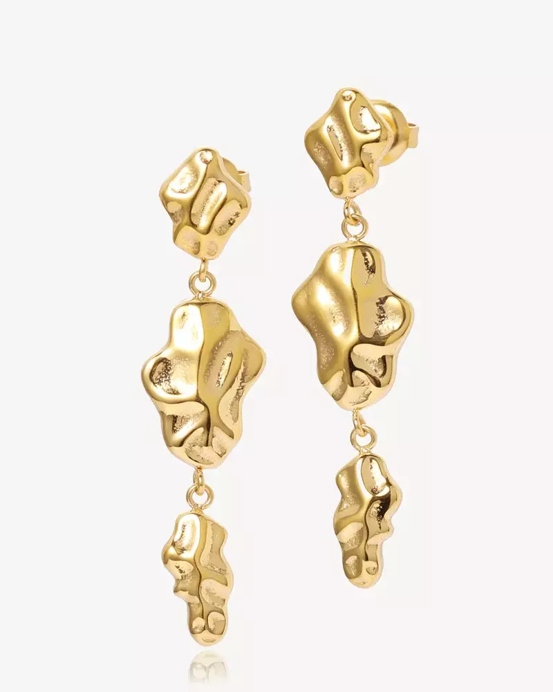 Aria Earrings Gold Plated - Sistie