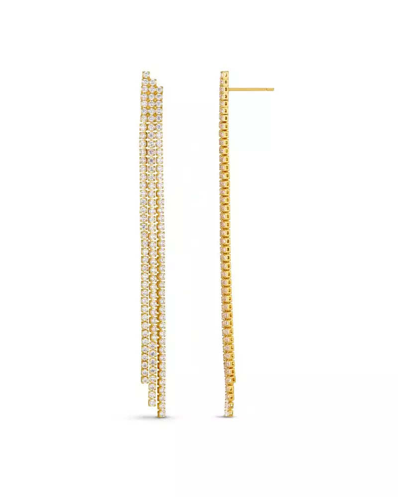 Cupchain Waterfall Drop Earrings - Orelia