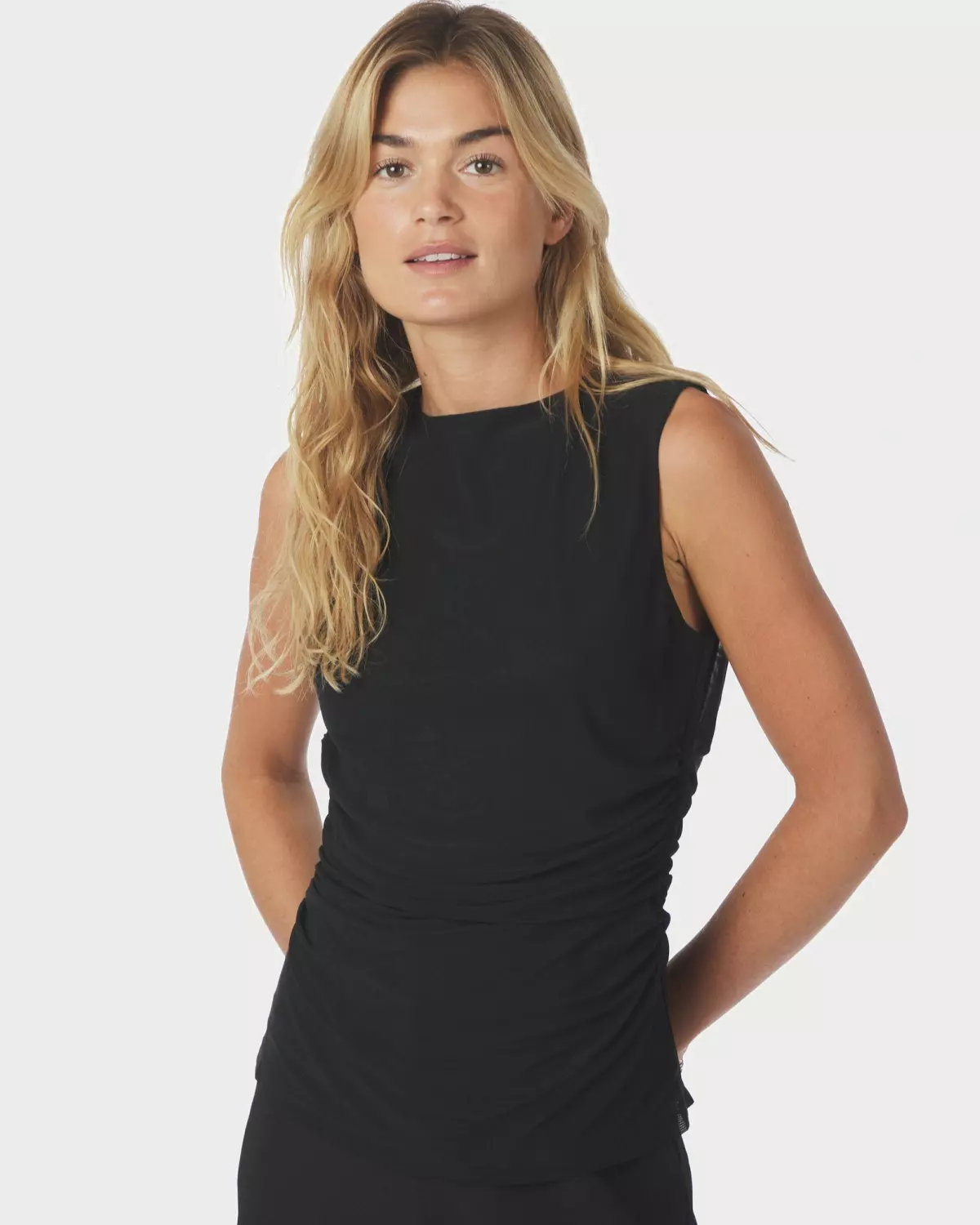 Liblana Mesh Top - Neo Noir