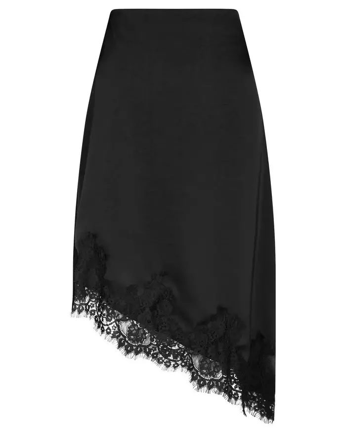 Fiora Lace Skirt - Neo Noir