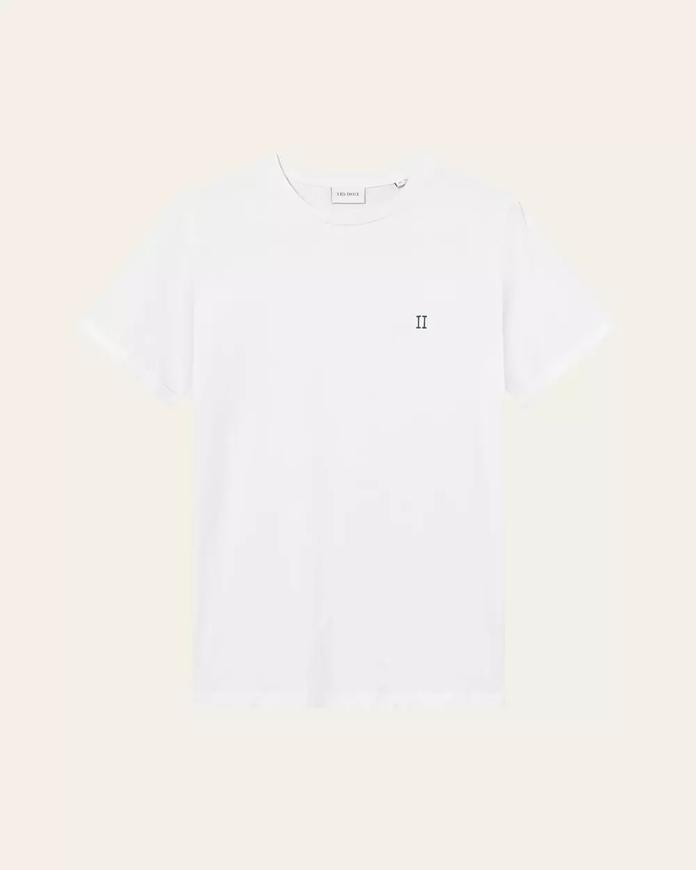 Nørregaard Contrast T-Shirt White - Les Deux