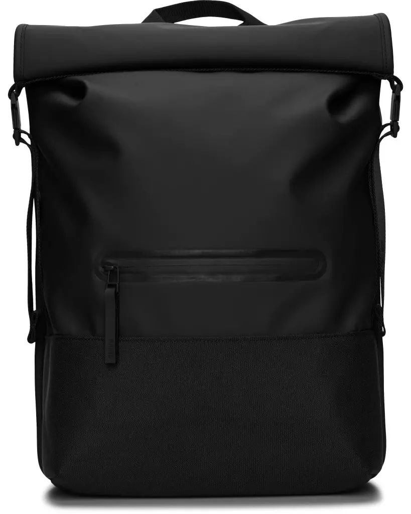 Trail Rolltop Backpack W3 Black - Rains