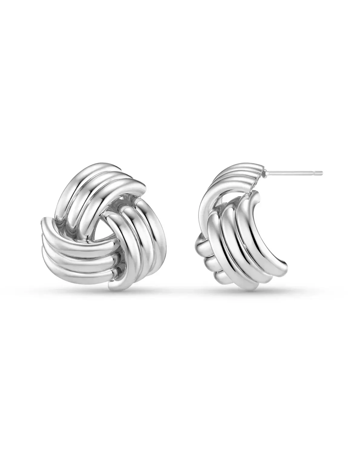 Interlocking Studs Silver - Orelia