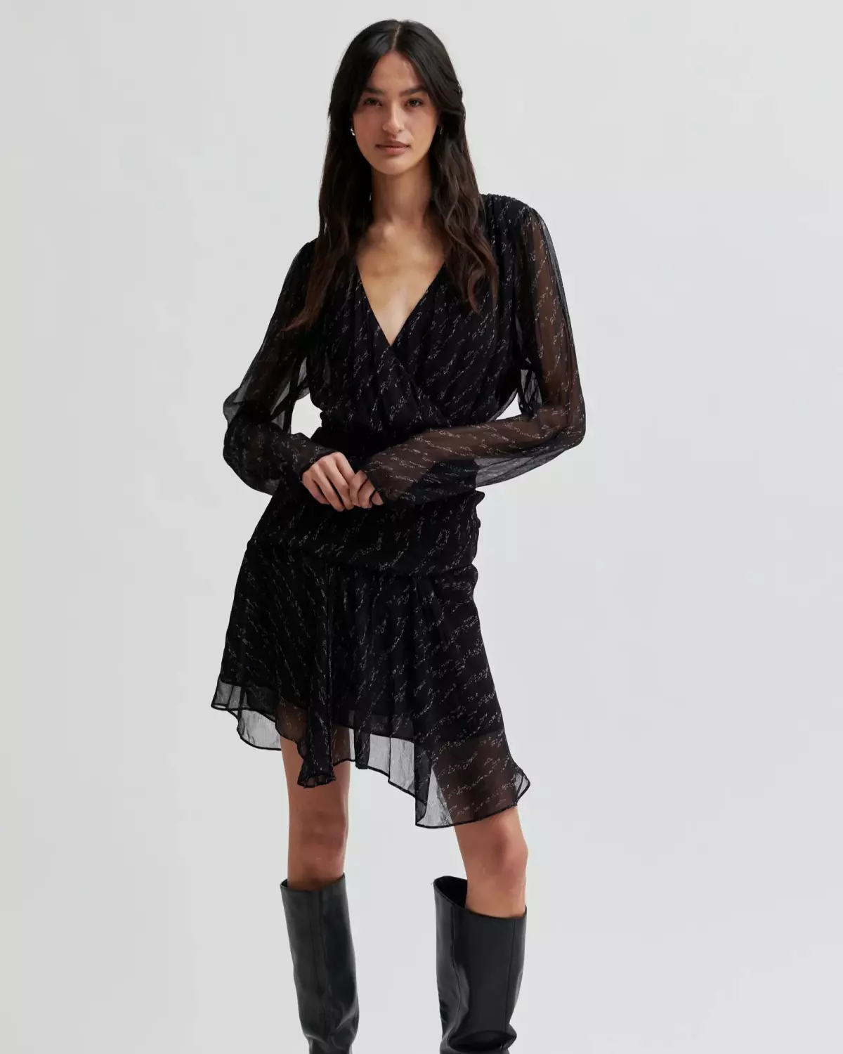 Rhone Dress Black - Second Female