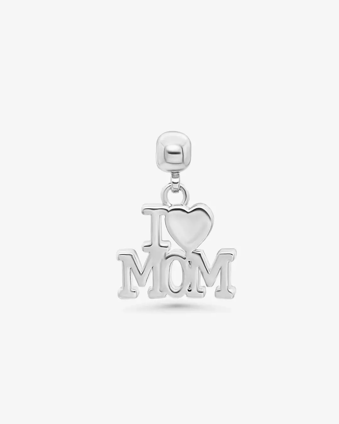 Mom Charm Silver - Who Is She