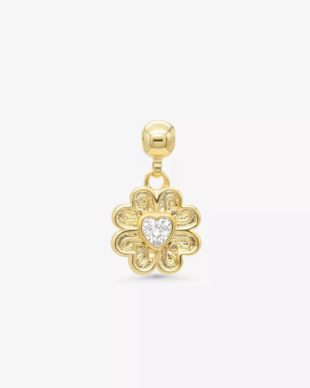 Clover Charm Gold - Who Is She