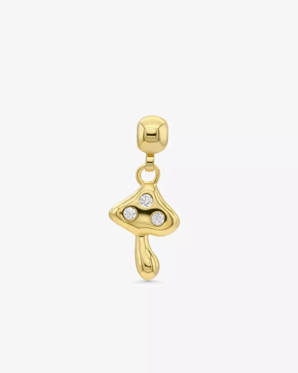 Mushroom Charm Gold - Who Is She