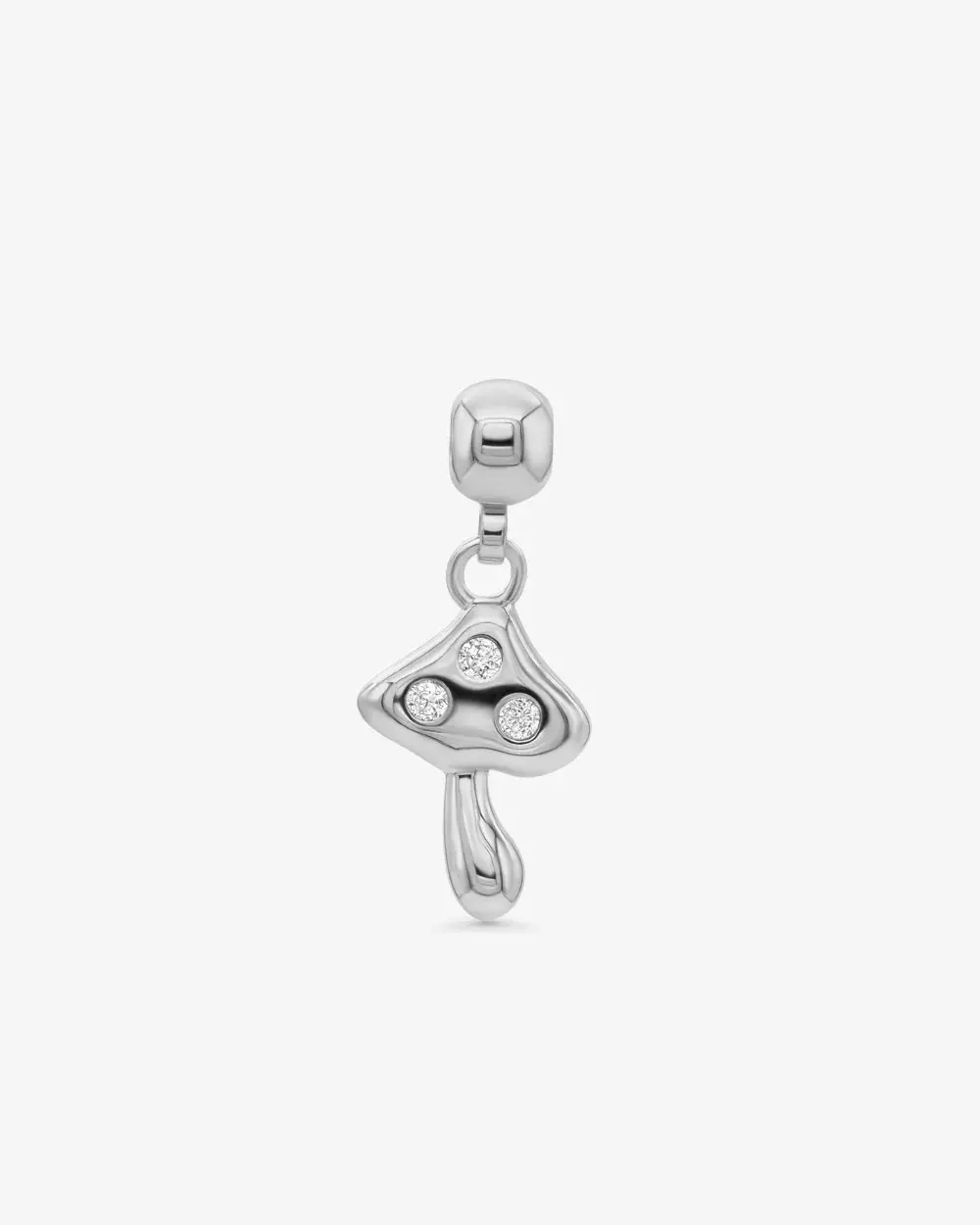 Mushroom Charm Silver - Who Is She