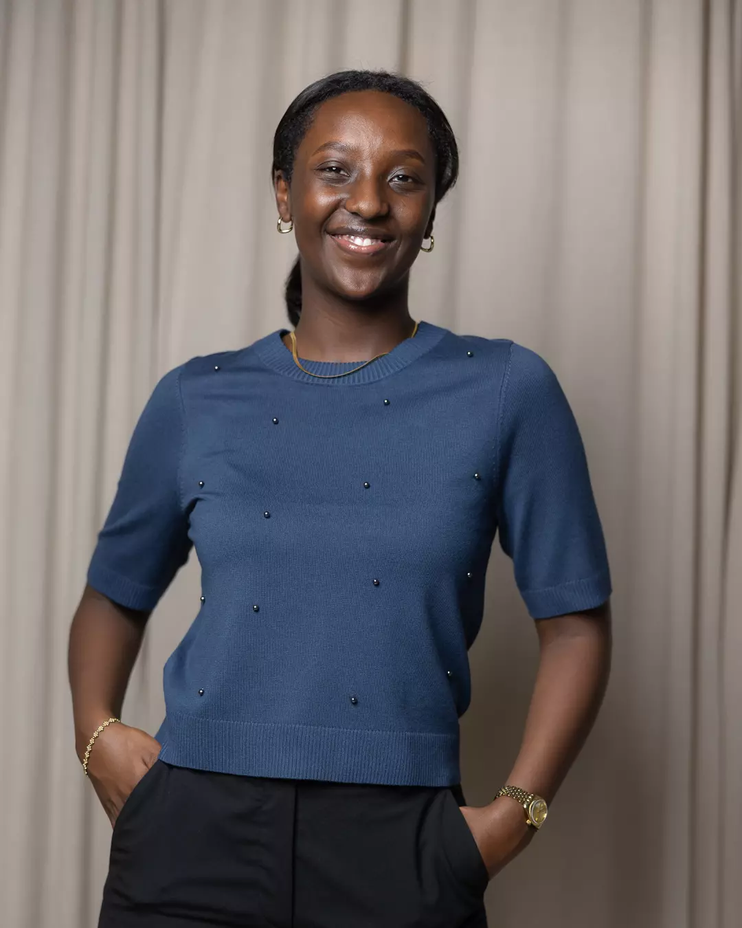 Carla Sparkle Midnight Navy - MbyM