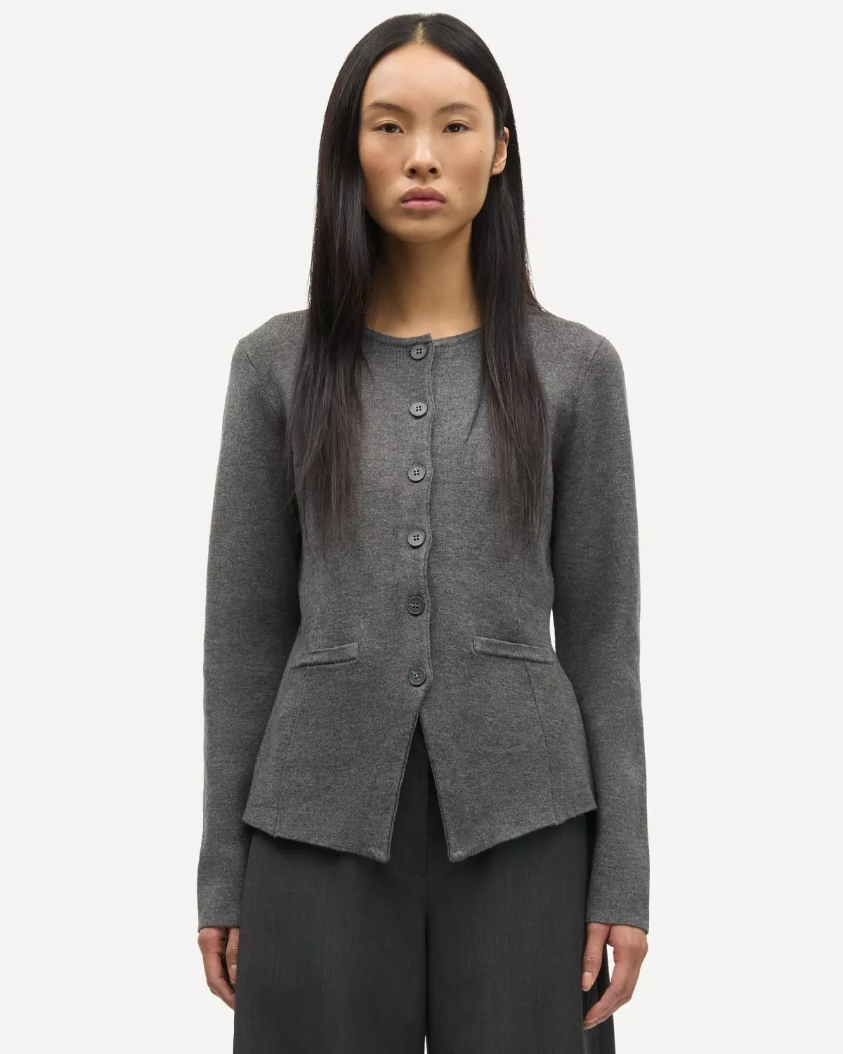 Salula Jacket Dark Grey - Samsøe Samsøe