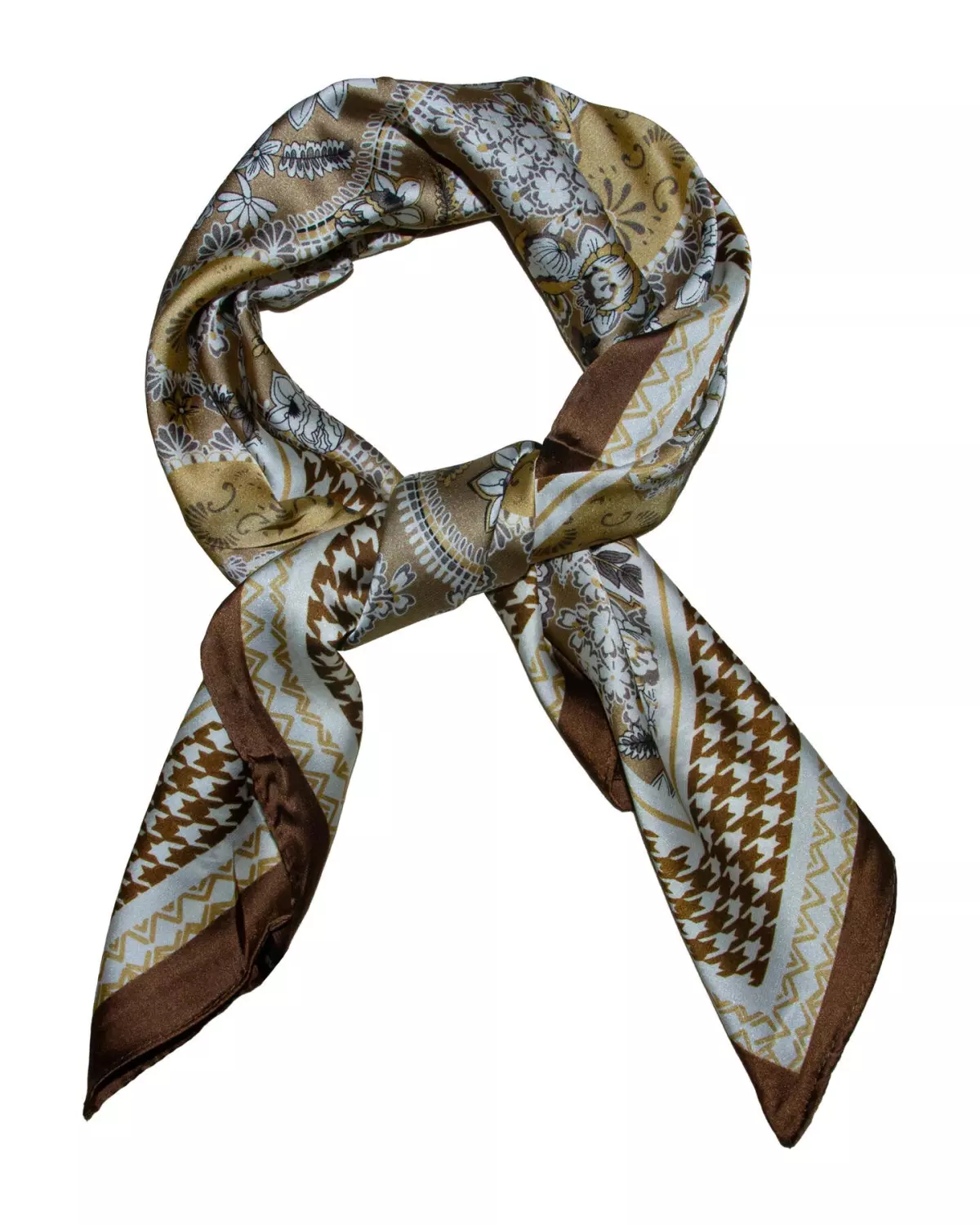 Skjerf Paisley Grønn Mønstret - Intex