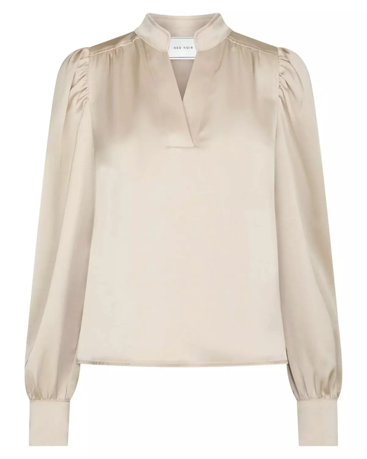 Rosslyn Sateen Blouse Champange - Neo Noir