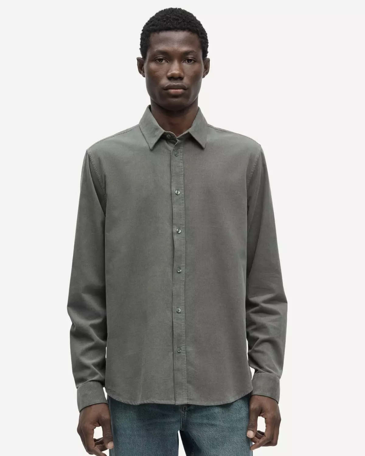 Saliam Shirt Castor Gray - Samsøe Samsøe