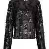 Blake Sequins Blouse - Neo Noir