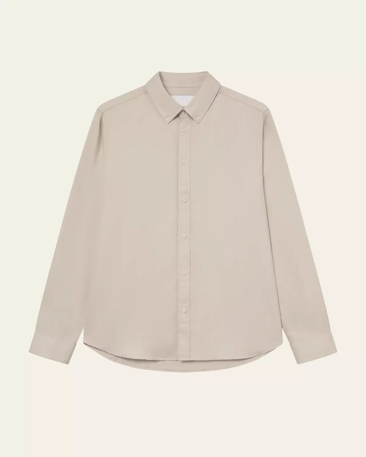 Kent Structure Shirt Light Sand - Les Deux