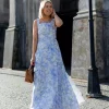 Katie Maxi Dress Wisteria Kiss - Love Lolina