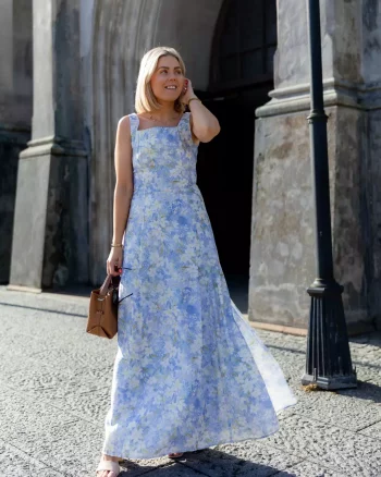 Katie Maxi Dress Wisteria Kiss - Love Lolina