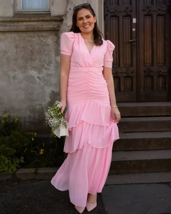 Jenna Maxi Dress Light Pink - Love Lolina