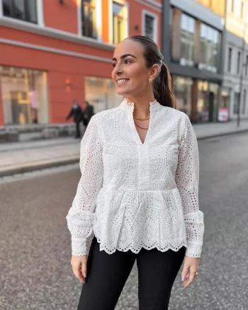 YasHoli LS Top White - YAS