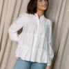 Yaspala LS Shirt Star White - Yas