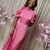 Rutina Dress Old Rose - A-View