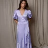 Sinda Dress Lilac - A-View