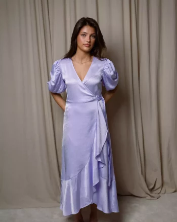 Sinda Dress Lilac - A-View