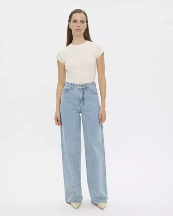 Abby Regular 745 Light Rinse Rhinestone - Five Units