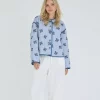 Fina Jacket Blue/Off White - A-View