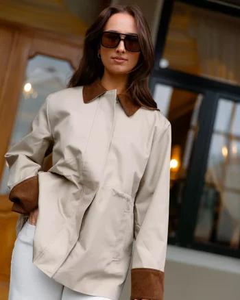 Yasanca LS Parka Jacket Oxford Tan - Yas