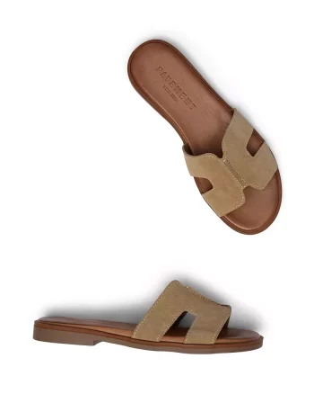 Pam Suede Mushroom - Pavement