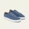 Theodor Suede Sneakers Dark Denim Blue - Les Deux