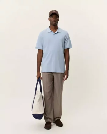 Pique Polo Blue Fog - Les Deux